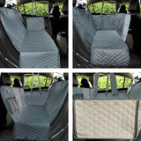 Petravel Dog Car Seat Cover – Waterproof Car Hammock, Rear Back Seat Protector & Safety Carrier Mat for Dogs and Pets
