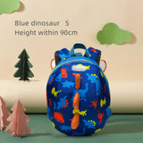 SUNVENO Children’s Dinosaur Backpack – Toddler Preschool Bag with Safety Harness & Leash | Lightweight Kids Lunch Bag for Boys & Girls