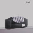Universal Baby Stroller Organizer & Expandable Diaper Bag – Shoulder Strap, Cup Holder & Zipper Pocket Travel Caddy