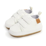 Soft Breathable Leather Infant Shoes with Shallow Buckle Strap – Unisex 0-18 M