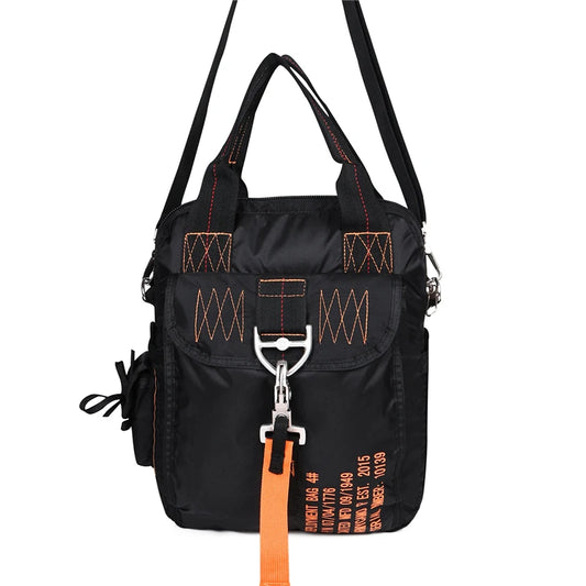 Unisex Shoulder & Crossbody Tote Bag – Casual Travel Messenger Handbag for Men and Women, Student & Daily Use