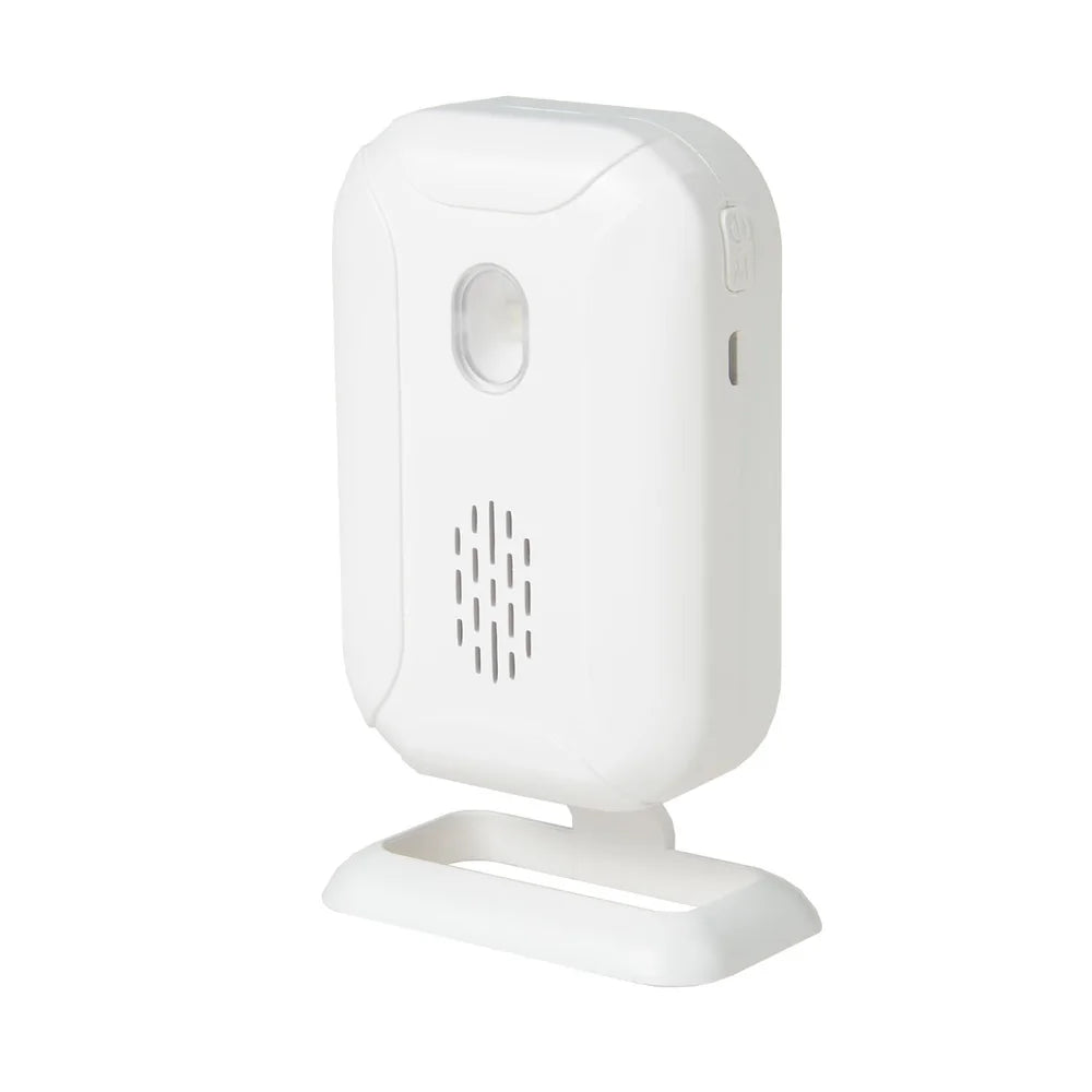 36-Ringtones Wireless Welcome Chime – PIR Motion Sensor Entry Alert System for Shops, Stores & Home Security