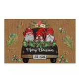 Colorful Christmas Welcome Mat – Fun Outside Entrance Doormat Rug for Home Decor 🎄✨