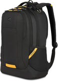 Ultimate 18" Black Laptop Backpack for Men & Women | Travel Daypack with Gear Attachments & Padded Straps