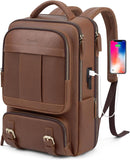 Canvas Laptop Backpack with USB & Headphone Port – 15.6″ Travel & Daily Work Rucksack