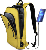 Slim Anti-Theft Business Laptop Backpack with USB Charging Port – Lightweight 15.6″ Work & Travel Backpack
