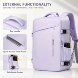 Premium Large Capacity Travel Backpack with 16-Inch Laptop Compartment
