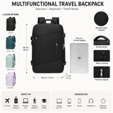 Premium Large Capacity Travel Backpack with 16-Inch Laptop Compartment