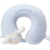 “ Miniso Sanrio U-shaped neck pillow – Kuromi & Cinnamoroll travel cushion for teens & adults, nap & sleep support ”