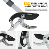 Professional SK-5 Steel Anvil Pruning Shears – Heavy-Duty Garden Clippers for Branches & Hedges