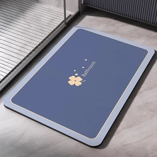 Absorbent Bathroom Rug – Quick-Dry Non-Slip Shower Mat, Washable Toilet Carpet, Soft & Durable 🚿🛁