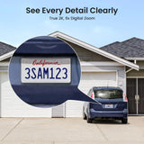 AOSU 3MP Wire-Free Solar Security Camera – Outdoor 100% Wireless CCTV with Built-In Battery, Night Vision & 2-Way Audio (4/8/12PCS Set)