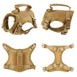 Tactical Cat Harness & Leash with 9 Patches – Adjustable Training Vest with Handle for Cats, Small Dogs & Puppies