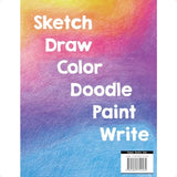 8.5×11″ 100-Page Blank Sketchbook – Versatile Drawing, Doodling & Writing Pad