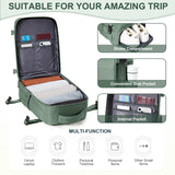 40x20x25 Cabin Travel Backpack – Ryanair Friendly Hand Luggage for Men & Women