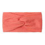 Soft Cable Knit Turban Headband for Baby Girls & Boys