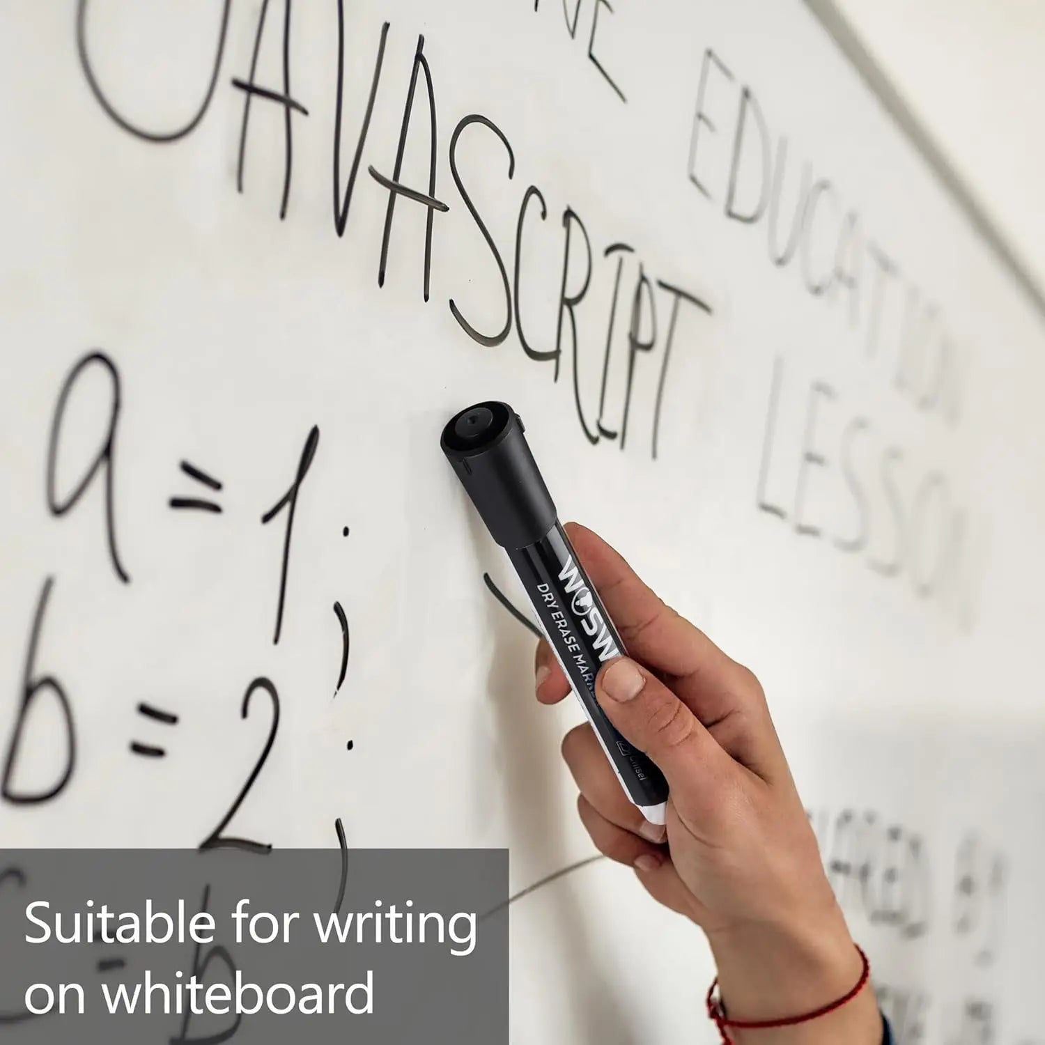 Dry Erase Markers – 60 Bulk Pack Chisel Tip Whiteboard Markers in 12 Assorted Colors 🖊️