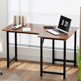 Modern L-Shaped Computer Desk – Compact Corner Writing, Study & Gaming Table for Home Office with Easy Assembly