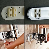 Wall-Mount Bathroom Liquid Soap Dispenser – Refillable Hand Sanitizer, Shampoo & Shower Gel Container