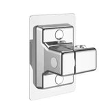 Adjustable ABS Shower Head Holder – Self-Adhesive Wall Mount Bracket for Handheld