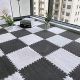 24PCS Interlocking Foam Floor Mat – Soft EVA Non-Slip Carpet Tiles for Bedroom & Living Room