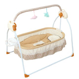 Portable Electric Bluetooth Baby Swing Cradle Bassinet Rocking Crib — Smart Bluetooth Rocker & Infant Bed