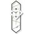 Modern Swing Pendulum Wall Clock – Silent Quartz Metal Wall Clock with Hook | Large Minimal Home Décor Clock