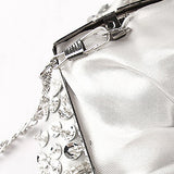 Women Beaded & Embroidered Evening Clutch Bag for Weddings & Parties – Elegant Mini Tote