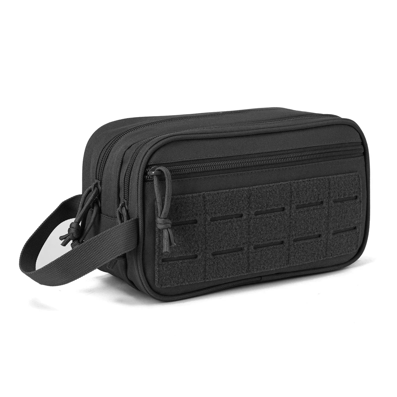 Tactical Men’s Toiletry Bag – MOLLE Hygiene Shaving Kit | Travel Dopp Kit & Compact Shower Organizer