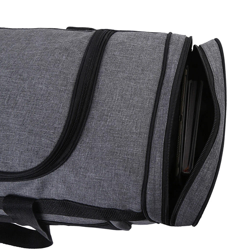 Oxford waterproof sports backpack – large-capacity yoga & gym bag with dry/wet separation, multifunctional travel & swimming pack