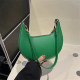 Women’s Moon-Shaped Crossbody Shoulder Bag – High-End Single Shoulder Luxury Design