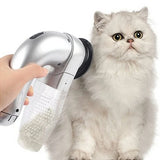 Electric Pet Hair Sucker – Portable Vacuum Cleaner & Grooming Brush for Cats & Dogs 🐾✨