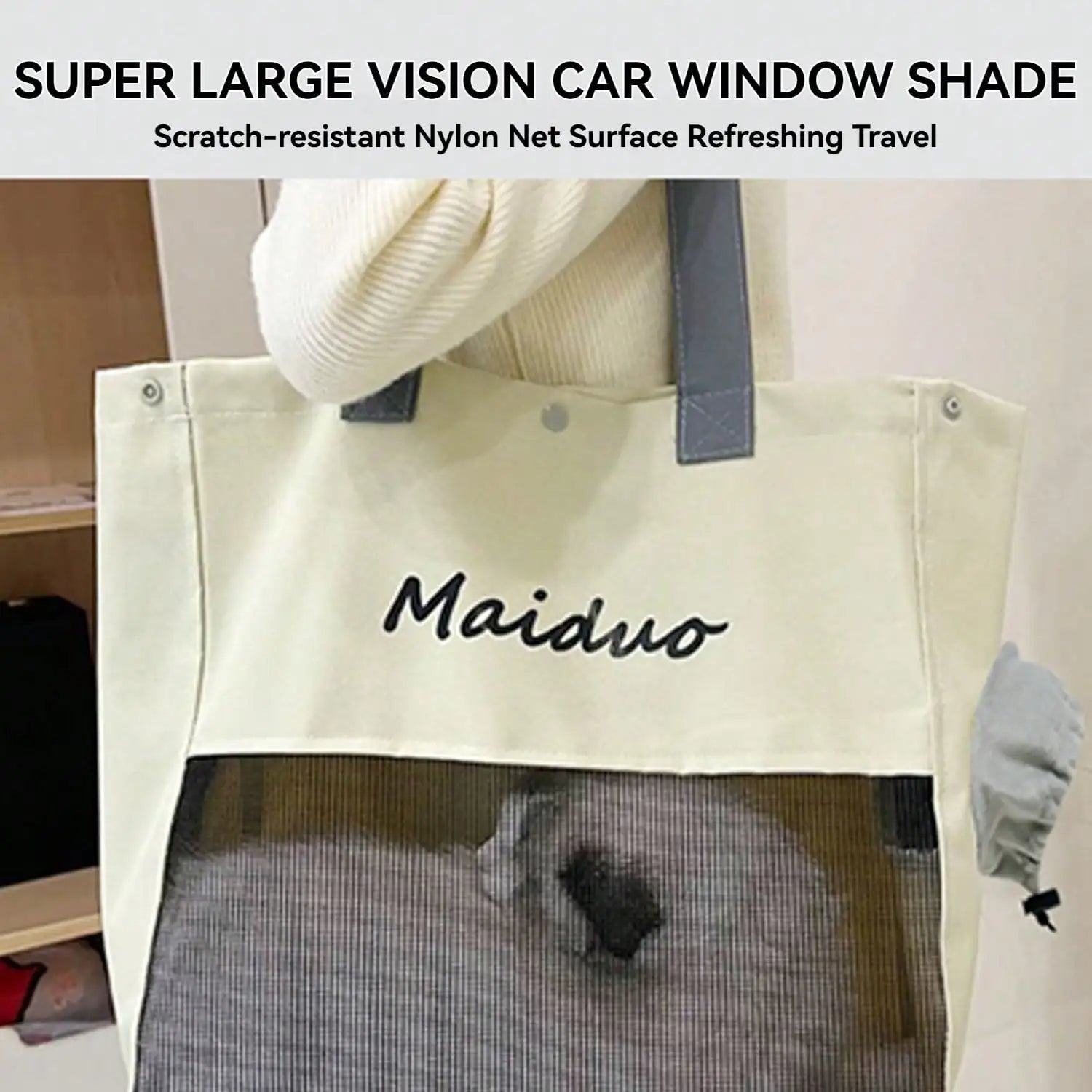 Cat & Small Dog Carrier Bag – Soft-Sided Foldable Tote with Breathable Mesh, Adjustable Travel Bag for Pets