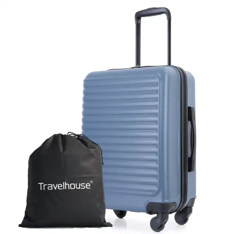 Travelhouse 20″ Carry-On Hardside Suitcase – Lightweight Spinner Wheels Travel Luggage