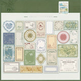 800-Piece Vintage Ephemera Pack – Retro Receipt & Memo Papers for Junk Journaling & Scrapbooking 📜✨