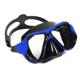 Diving Mask & Breathing Tube Set – Large Silicone Frame, Anti-Fog, UV Protection Snorkel Gear for Adults