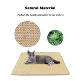 Premium Sisal Cat Scratching Mat – Furniture & Wall Protector for Indoor Cats, Durable Rug Design Promotes Healthy Scratching