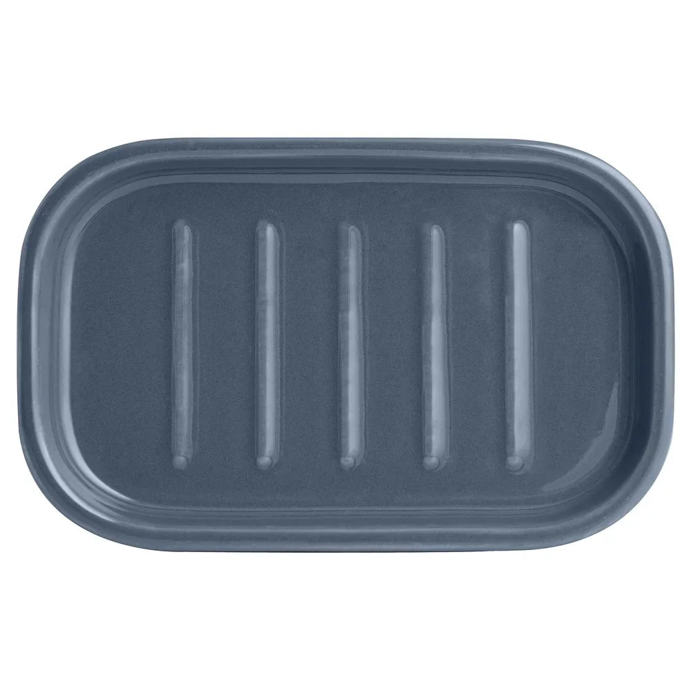 3-Pack Durable Ceramic Soap Dish Trio – Multi-Use Home & Bathroom Storage Organizer
