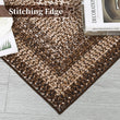 Washable Modern Braided Area Rug – Large Non-Slip Carpet for Living Room & Bedroom Floor Décor
