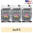 Retractable Ballpoint Pens – 3-Pack (7 Pens Each) 1.0mm Black Ink Smooth Writing with Soft Grip 🖊️