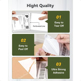 500-Pack 4×6″ Direct Thermal Shipping Labels – Fanfold, High Compatibility with Rollo, Zebra, Munbyn, Jadens & More