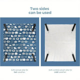 2 Pcs Reversible Cat Hanging Hammock – Soft Breathable Pet Cage & Bed for Small Dogs, Rabbits & Cats