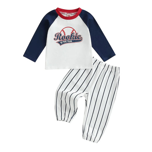 oddler Boy Birthday Outfit – Football Number Print Shirt & Camouflage Pants 2-Piece Set 🎂🏈👕👖