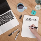 Dry Erase Markers Bulk Pack – 96 Black Chisel Tip Markers, Low-Odor Whiteboard Pens for School & Office