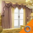 American Combination Color Thickened Flanged Cloth Floor-Length Curtains – 2 Panel Set