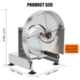 Heavy-Duty Manual Vegetable Slicer for Potatoes, Tomatoes & Onions