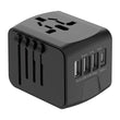 International Travel Power Plug Adapter – Portable Charger with 3 USB & 1 Type-C Ports for USA, EU, UK & AU