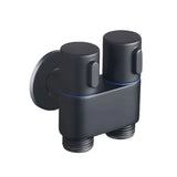 Wall-Mount Angle Valve Bidet Sprayer Set – Dual Outlet Zinc Alloy Plumbing Kit 🚿