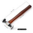 WUTA Leather Mallet Hammer – Carbon Steel Double-Head Cobbler Tool for Professional Leathercraft & Chasing Work