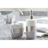 Liselotte Resin Toothbrush Holder – Contemporary Design for Manual & Electric Brushes, Easy-Care Finish
